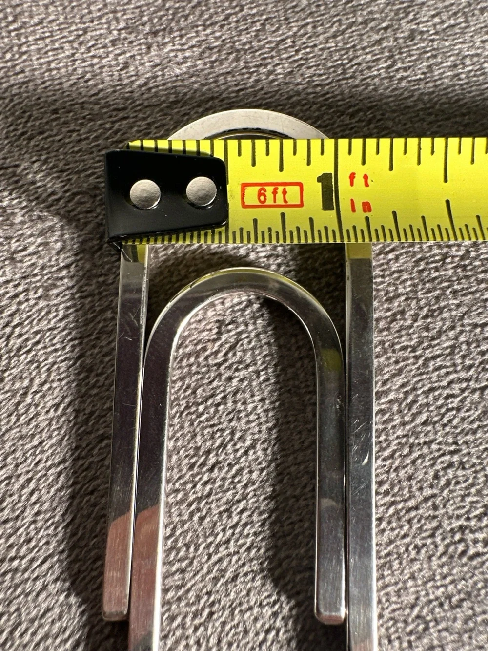 Authentic Tiffany & Co Larger Size Sterling Silver 3.25” Paper Clip Money Clip